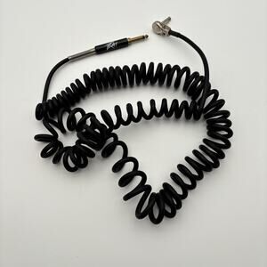Vintage 1980's Peavey-Switchcraft 1/4" Coil Instrument-Guitar Cable-Lead Retro-